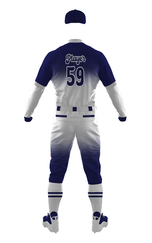 Baseball-Uniform-White-Blue-Back