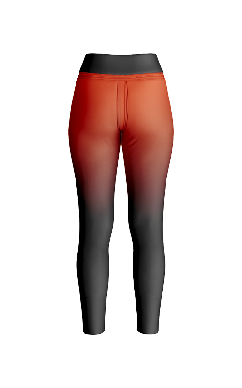 Legging-Orange-Back