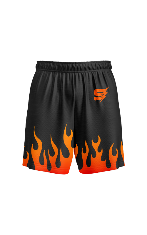 Shorts-Black-Fire-Front