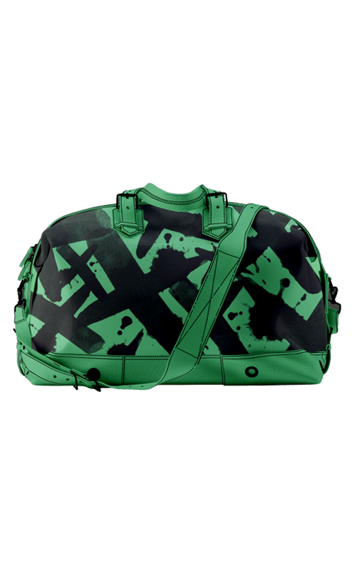 Custom-Duffle-Bags-Green-Back