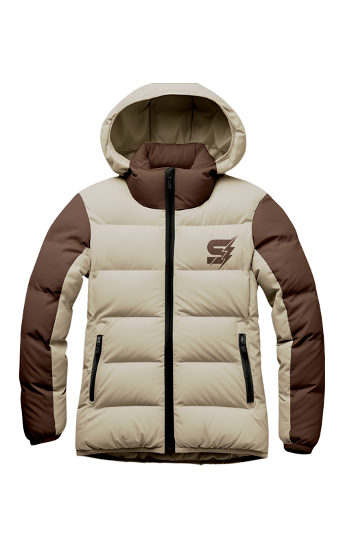 Puffer-Jacke-With-Capt-Grey-Front
