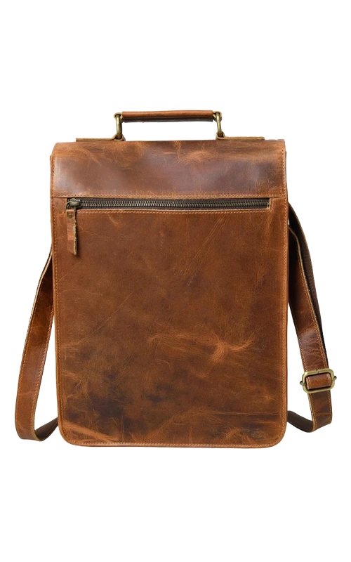 Leather-Backpack-light-brown-back