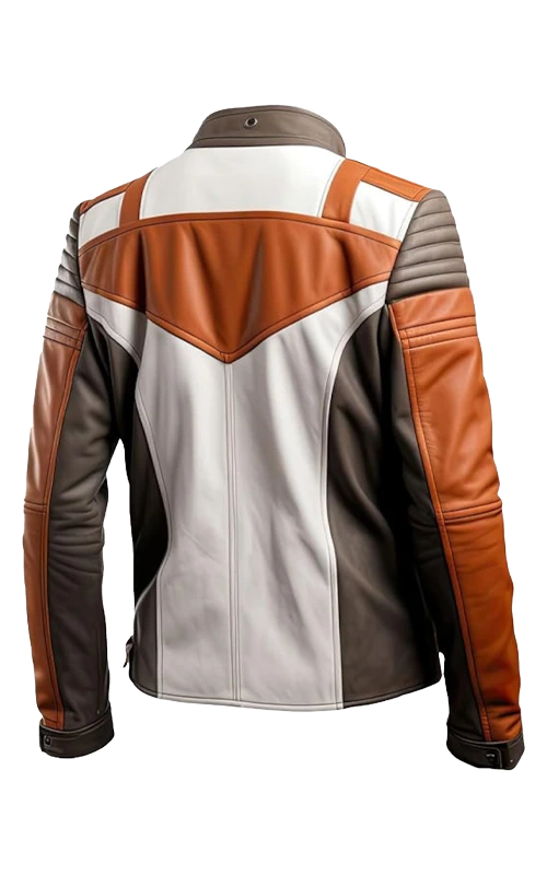 Leather-Jackets-Brown-White-back