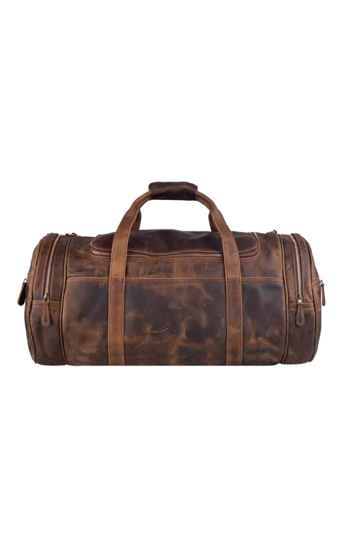 Leather-Duffle-Bags-Darkbrown-back