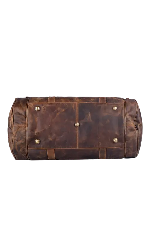 Leather-Duffle-Bags-Darkbrown-back-side