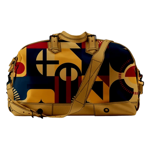 Custom-Duffle-Bags-Yellow-Back-Side