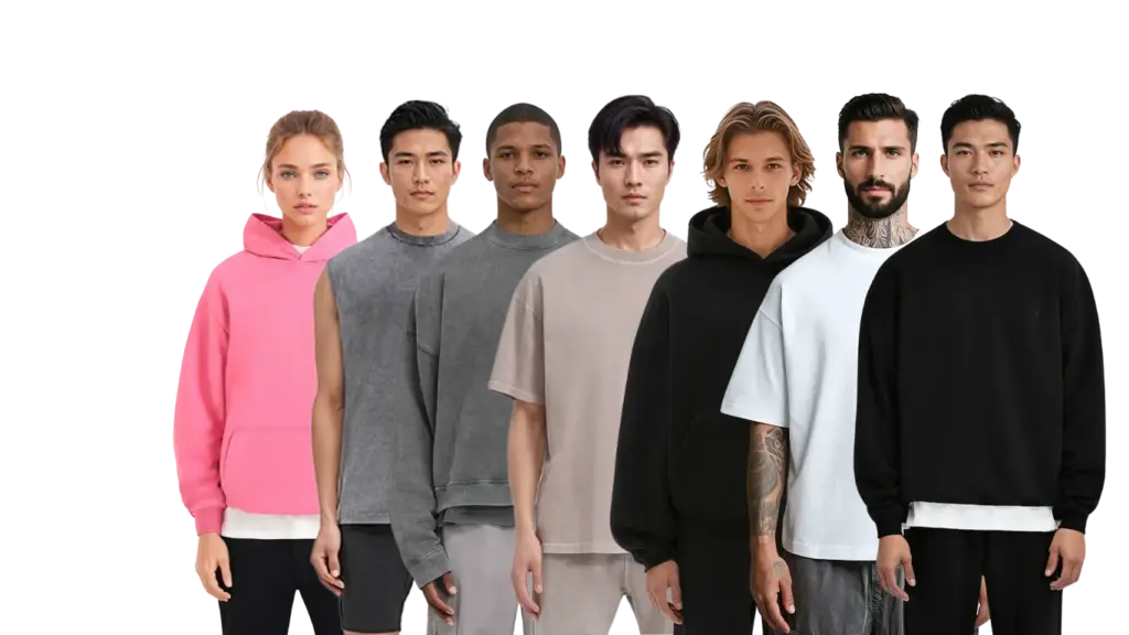 Specialize in premium clothing No minimum quantities in store