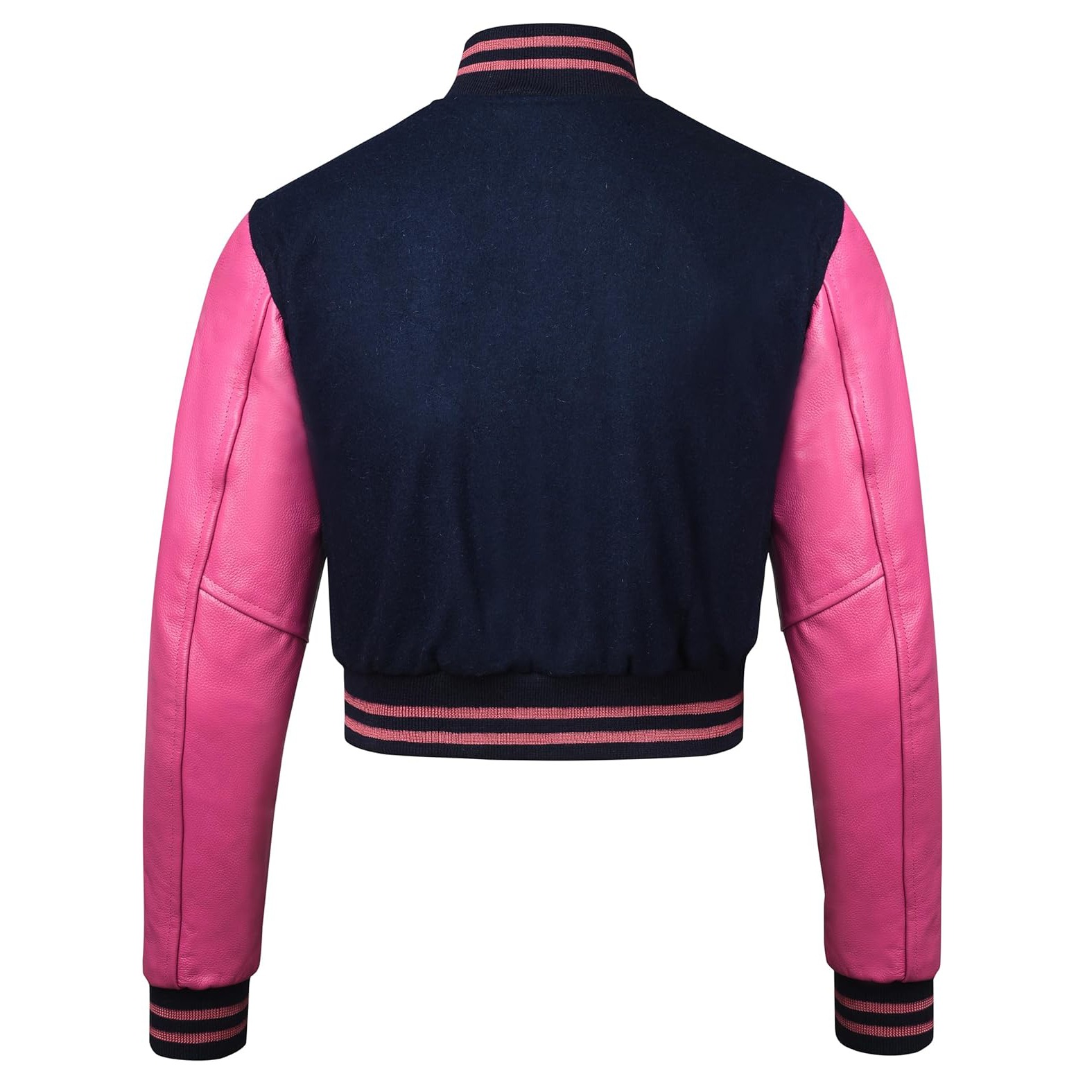 Custom Cropped Varsity Jacket 12