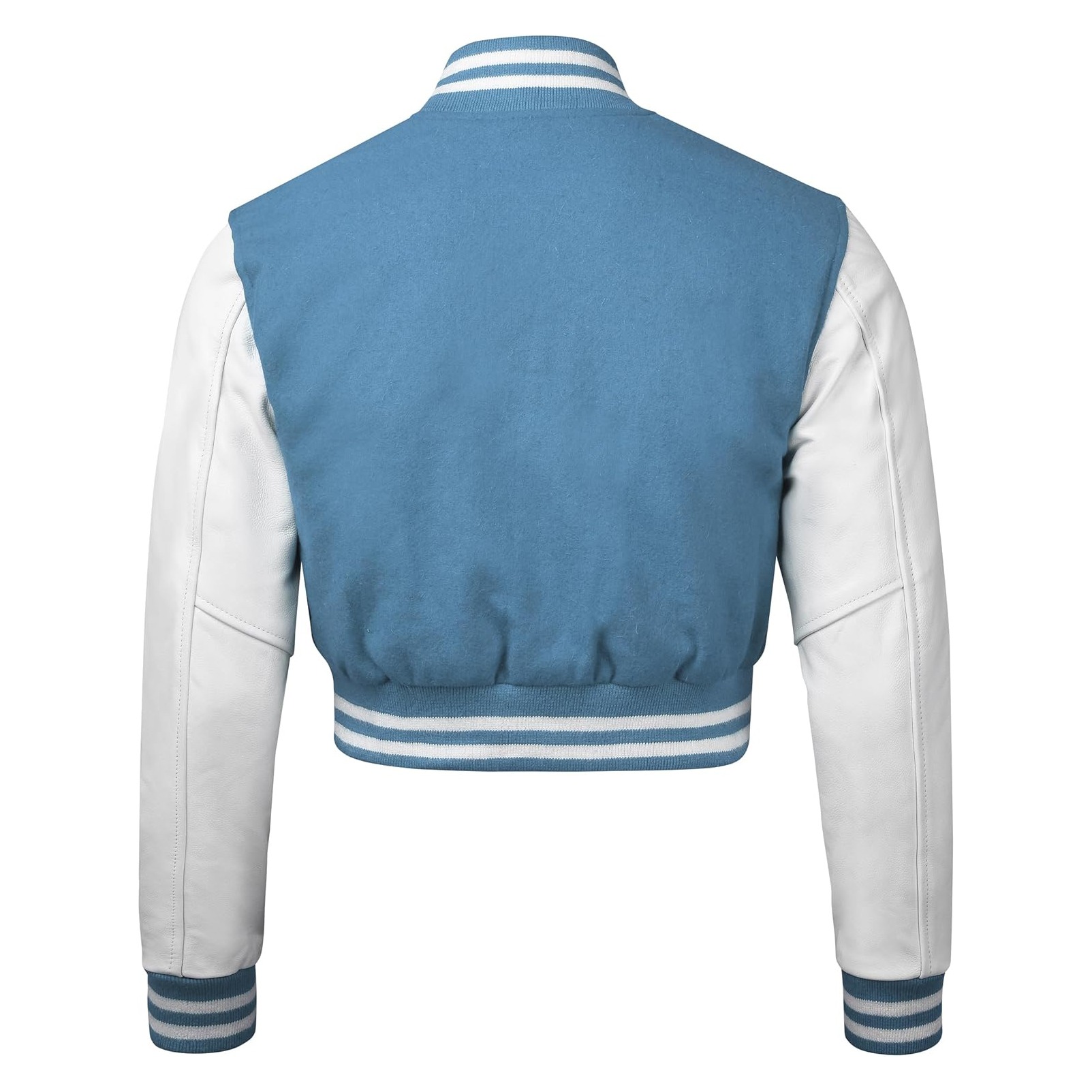 Custom Cropped Varsity Jacket 2