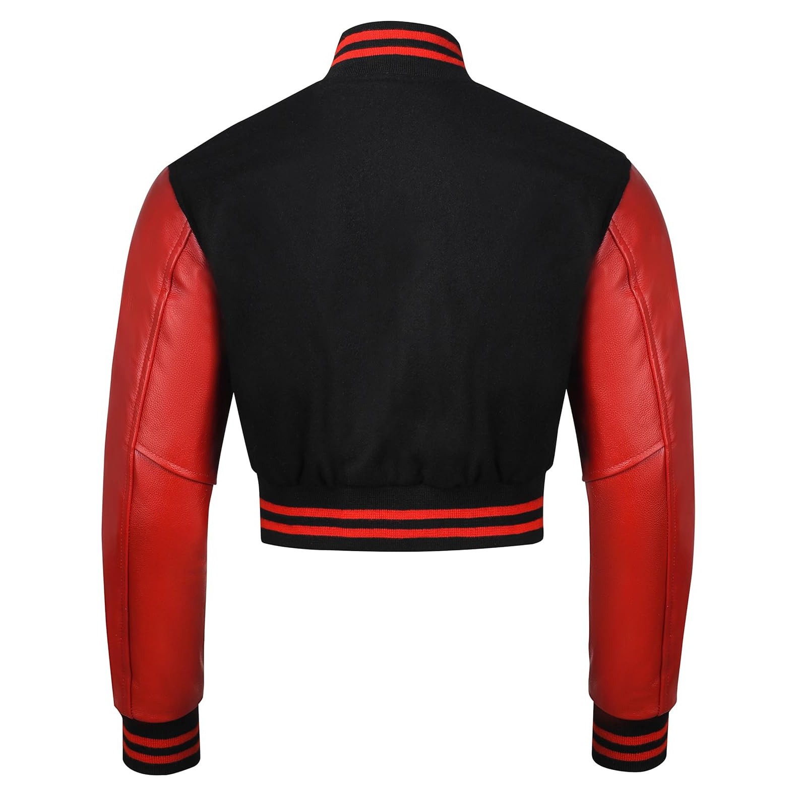 Custom Cropped Varsity Jacket 6