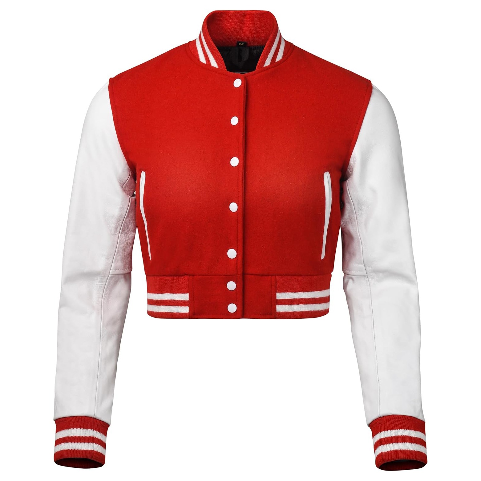 Custom Cropped Varsity Jacket 9