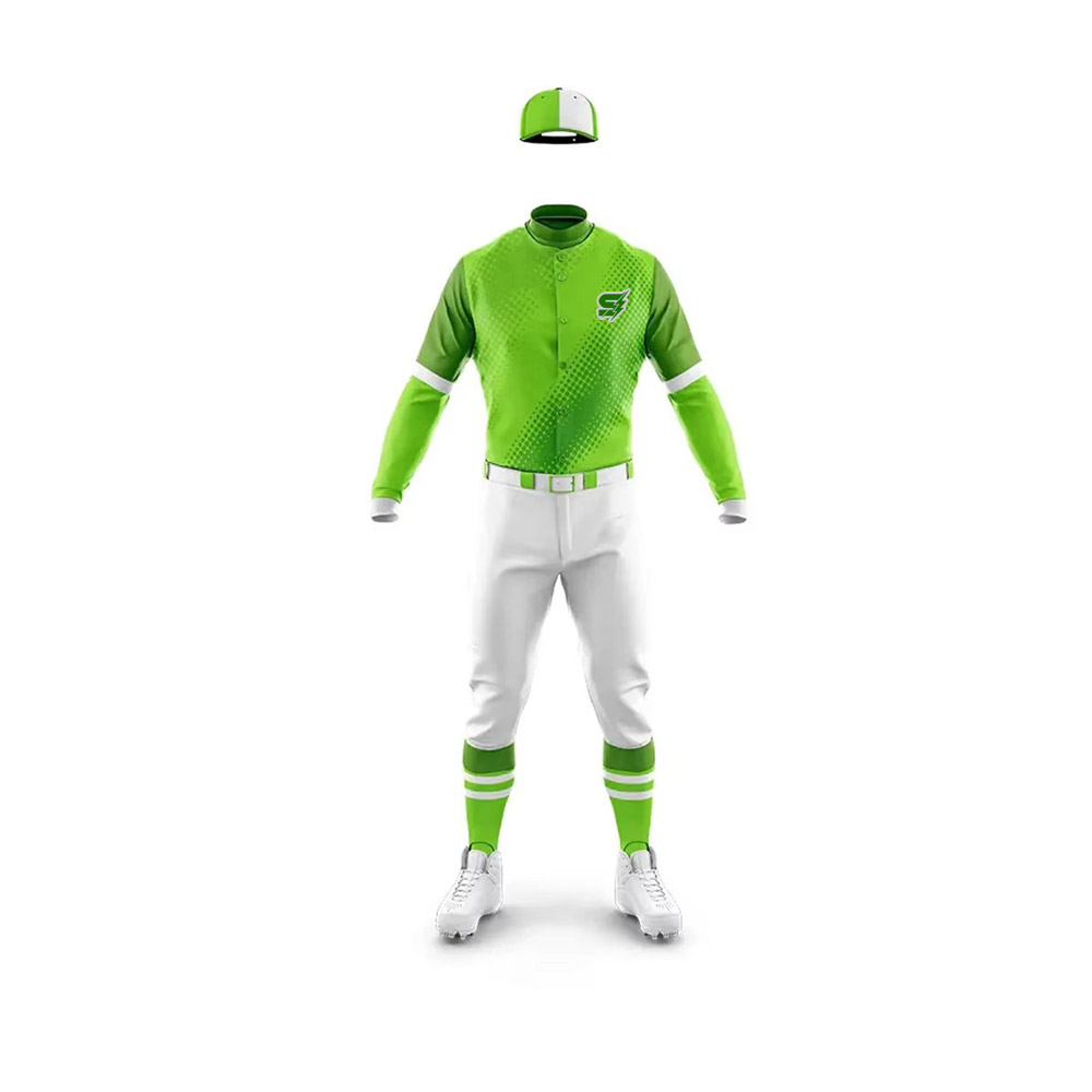 Vibrant lineup of Custom Design Baseball Uniforms in multiple team colors, inspiring unity, energy, and the shared joy of playing baseball together.