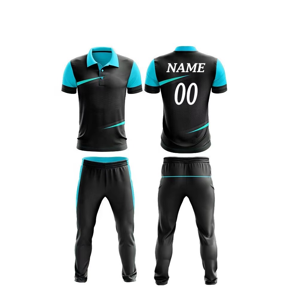 Custom Sublimated Cricket Uniforms full team color collection