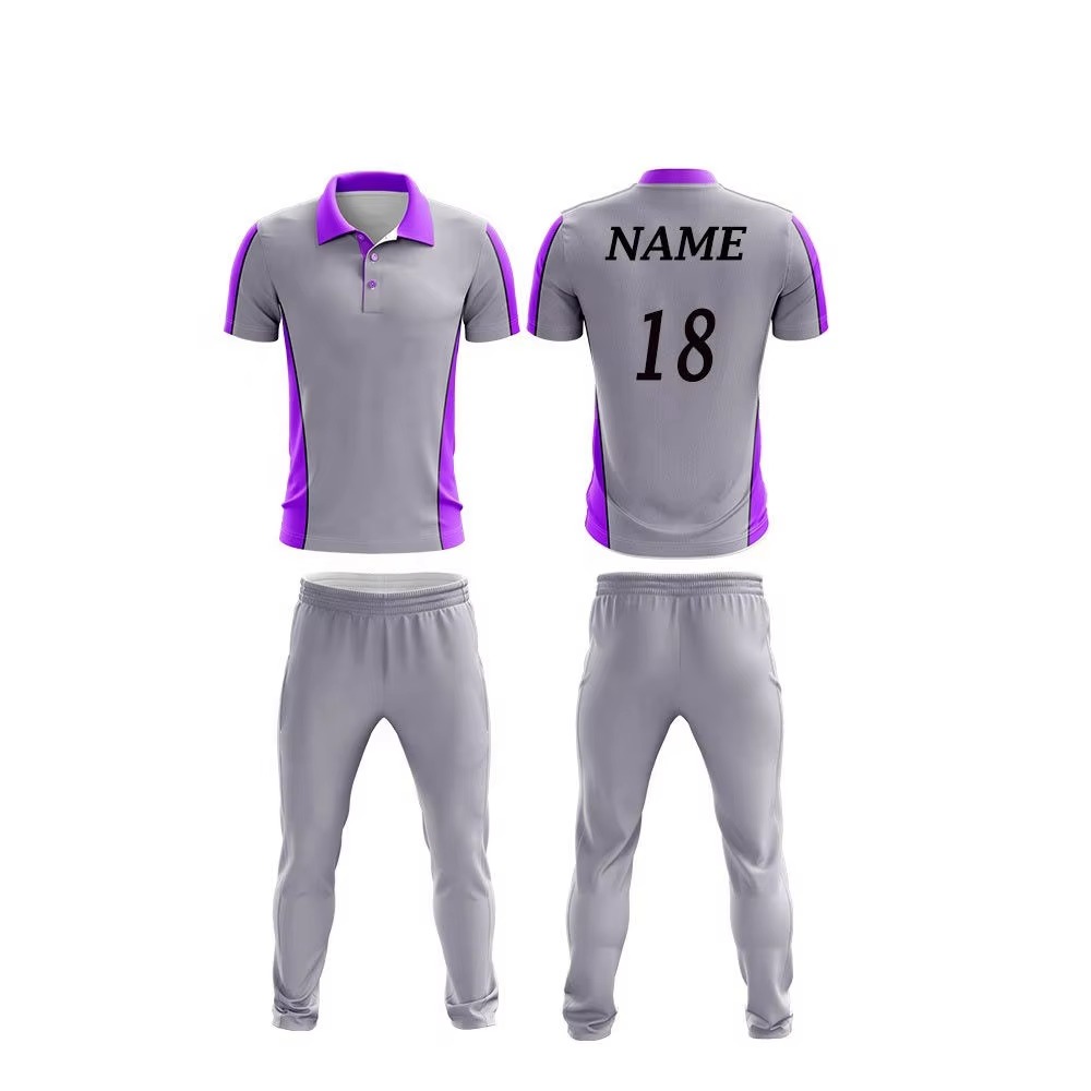 Custom Sublimated Cricket Uniforms multiple color cricket kits including yellow white and black team designs