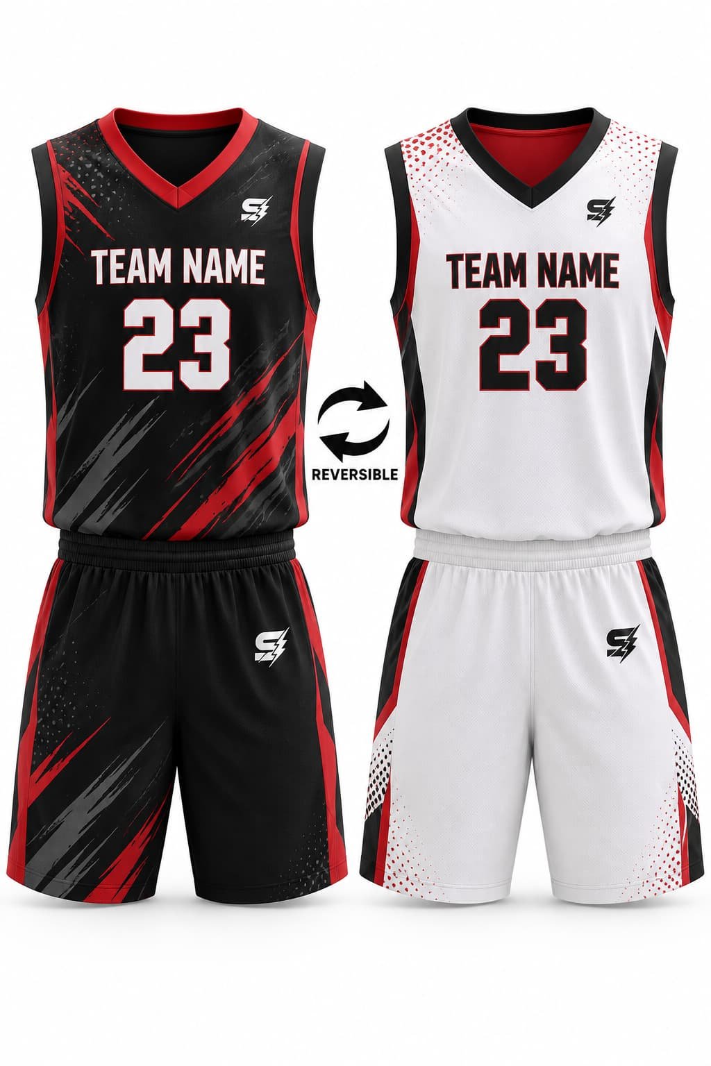 Custom Reversible Basketball Uniforms2